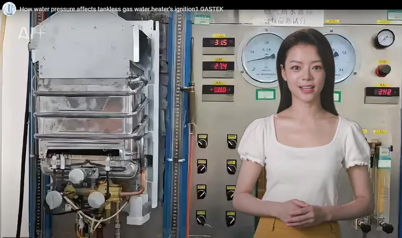 Hogyan befolyásolja a víznyomás a tartály nélküli gázbojler gyújtását?